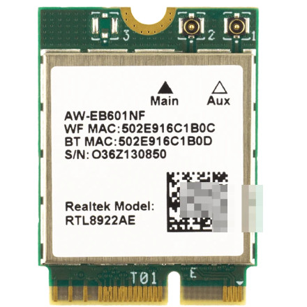 Azurewave AW-EB601NF WiFi 7 Module Drivers