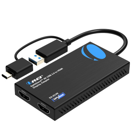 ORIE SX-2C4K SplitXtend USB 3 to HDMI Adapter Driver (Windows/macOS/Linux)
