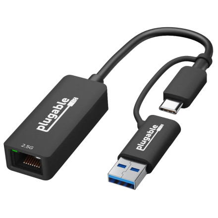 Plugable USBC-E2500 2.5G USB-C and USB to Ethernet Driver