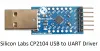 Controlador USB a UART CP2104 de Silicon Labs