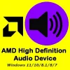 AMD High Definition Audio Device Drivers For Windows 11/10/8/7
