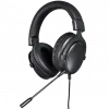 onn. Over-Ear Gaming Headset, Built-in Mic for PC, 6 ft Cable, Black