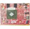 Una imagen de una tarjeta gráfica ATI Radeon HD 4570 MXM.