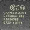 An image Conexant CX25843-24Z Chip.