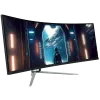  onn. 100133225 49" Curved Dual FHD 144Hz 1ms Gaming Monitor