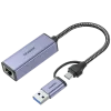 BENFEI 000317grey USB 3.0 to Ethernet Adapter